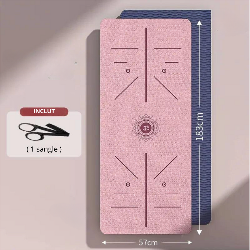 Tapis de yoga antidérapant