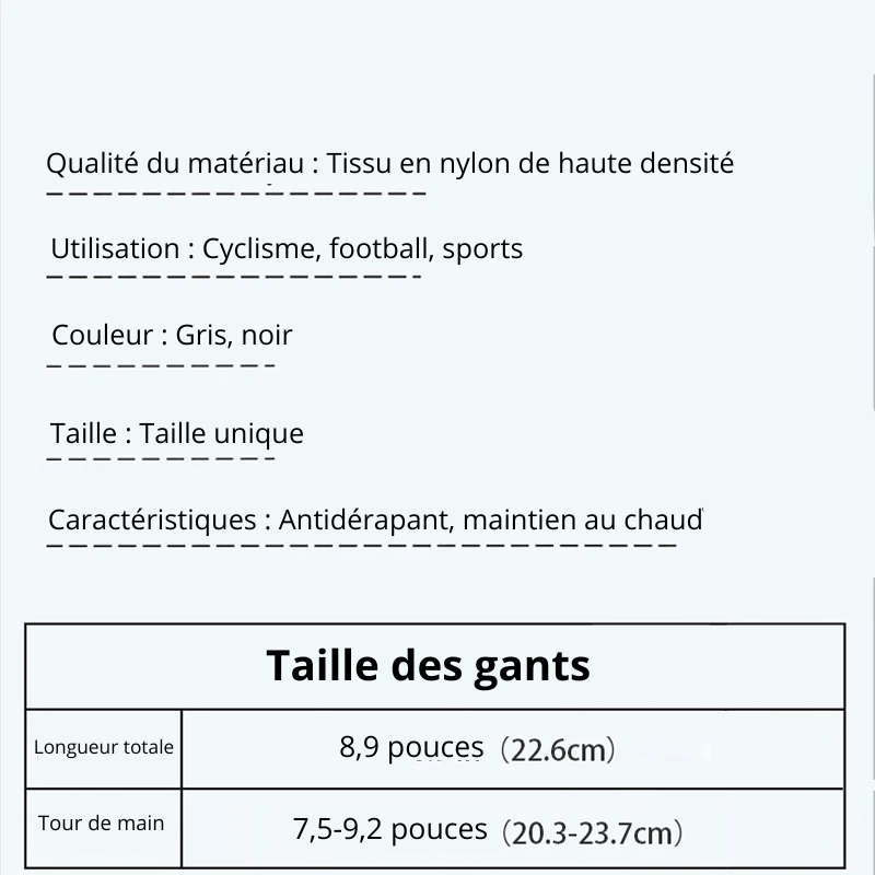 Gants de sport